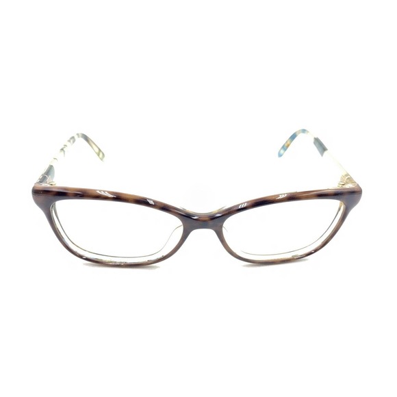 Gucci Tortoise Brown Cat Eye Eyeglasses Frames 54-15 140 Italy Designer Women - Picture 2 of 12